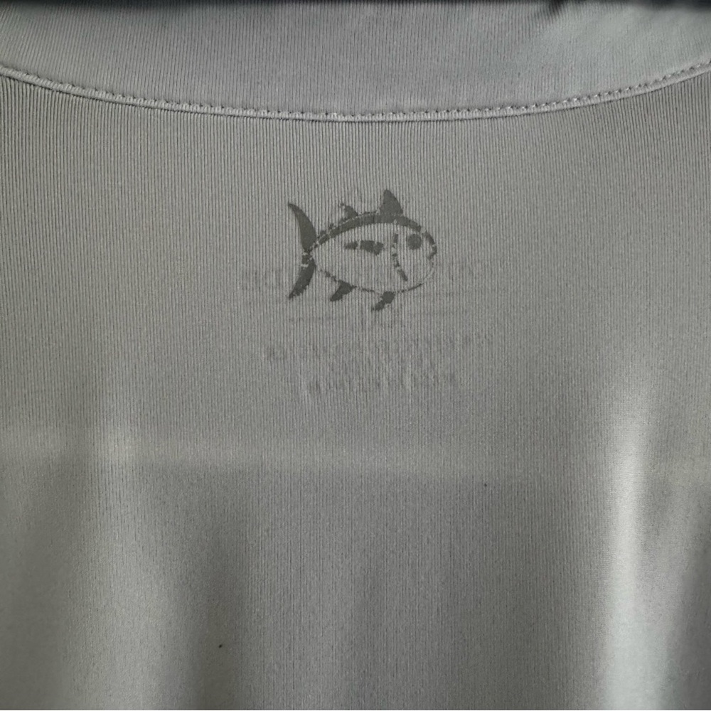 Southern Tide Blue and White Polo Shirt Size XXL - Picture 5 of 6